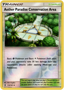 Aether Paradise Conservation Area - 116/145 - Guardians Rising - Reverse Holo - Card Cavern