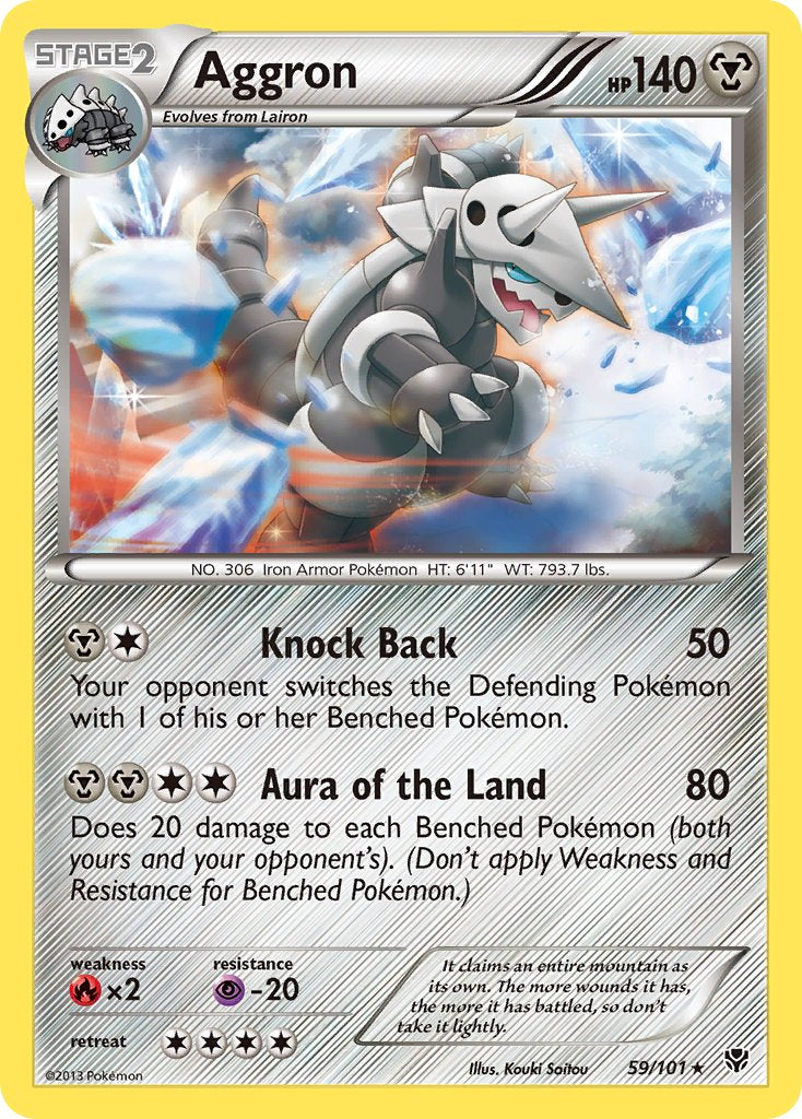 Aggron - 59/101 - Plasma Blast - Card Cavern