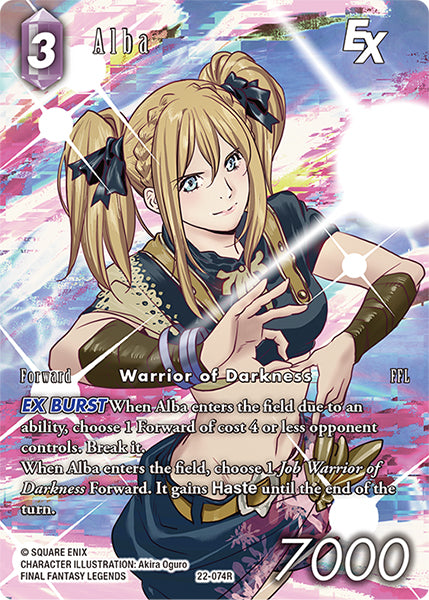 Alba EX Full Art - 22-074R - Hidden Hope - Foil - Card Cavern
