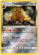 Alolan Dugtrio - 87/149 - Sun & Moon - Reverse Holo - Card Cavern