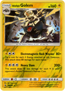 Alolan Golem - 42/145 - Guardians Rising - Reverse Holo - Card Cavern