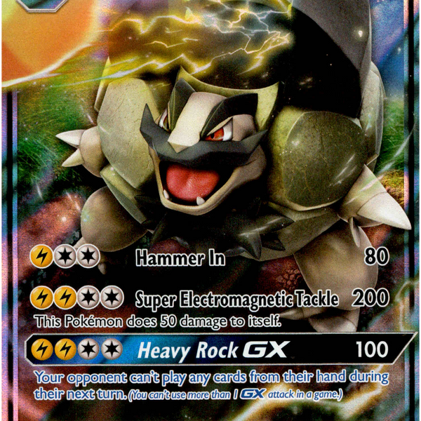 Alolan Golem GX - 34/111 - Crimson Invasion