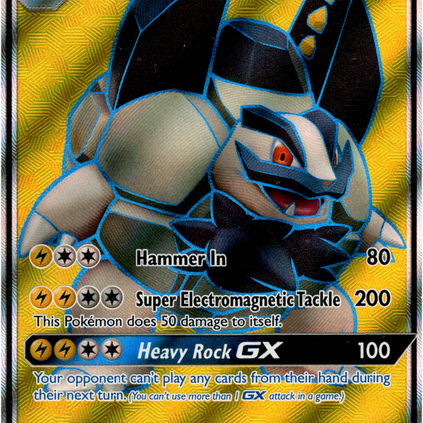 Alolan Golem GX Full Art - 102/111 - Crimson Invasion