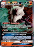 Alolan Marowak GX - SM187 - Promo - Card Cavern