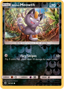 Alolan Meowth - 78/149 - Sun & Moon - Reverse Holo - Card Cavern