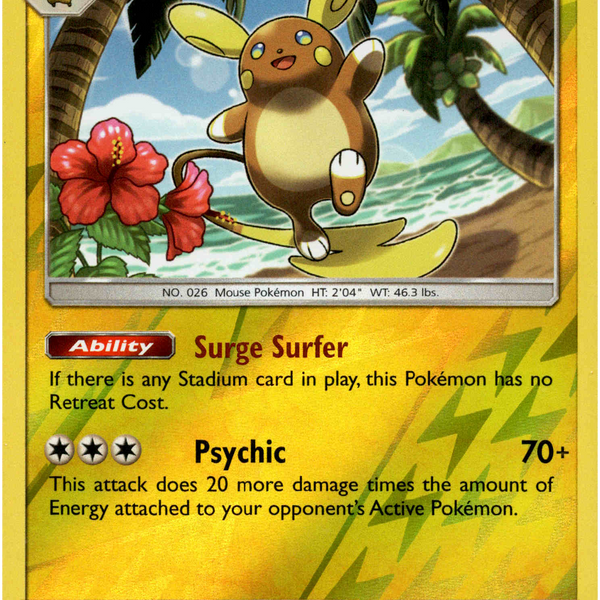 Alolan Raichu 31/111 - Crimson Invasion