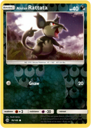 Alolan Rattata - 76/149 - Sun & Moon - Reverse Holo - Card Cavern