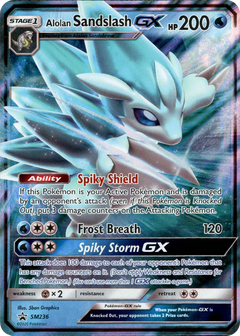 Alolan Sandslash GX - SM236 - Promo - Card Cavern