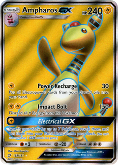 Ampharos GX Full Art - 163/181 - Team Up - Holo - Card Cavern