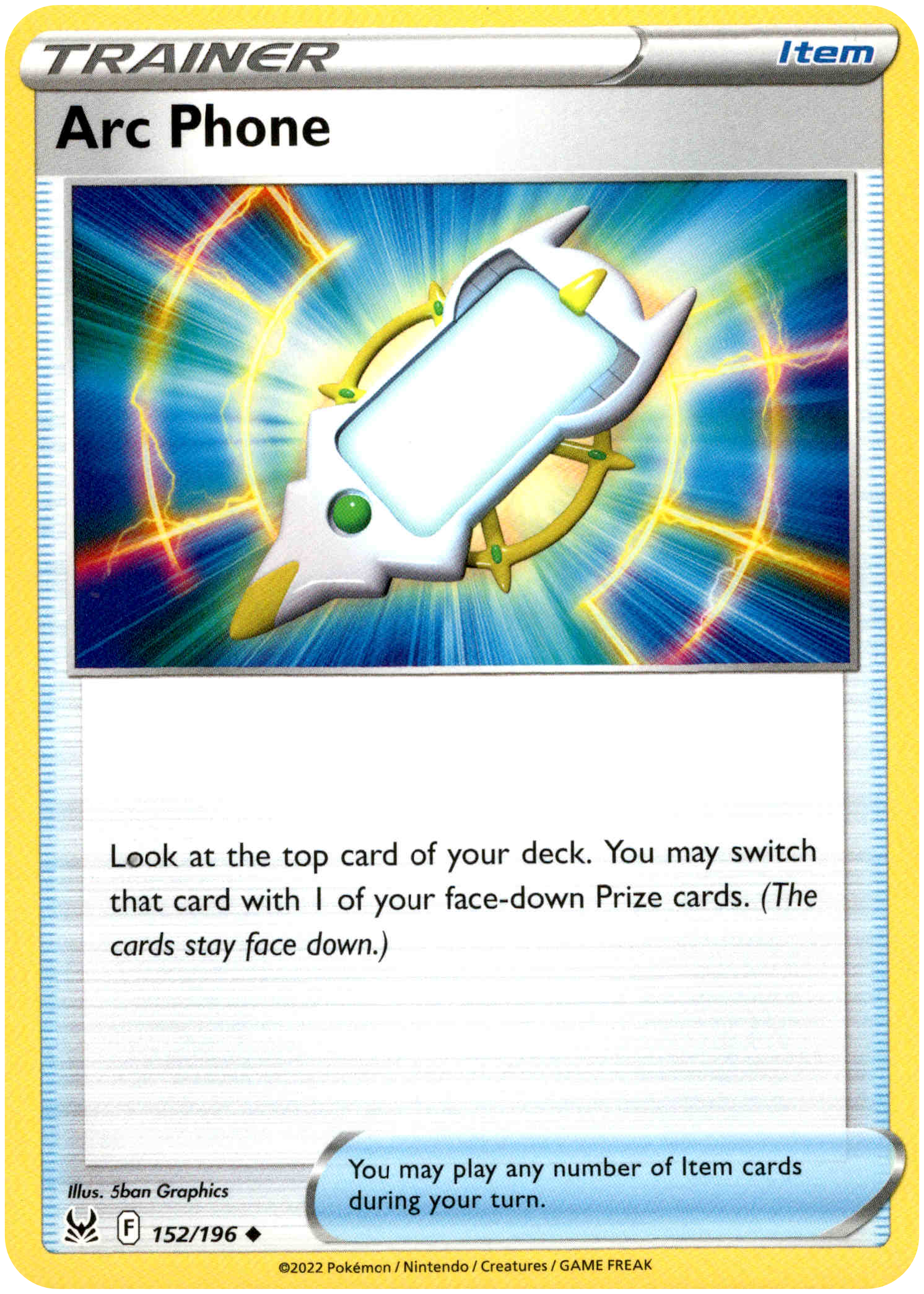 Arc Phone - 152/196 - Lost Origin - Card Cavern