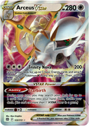 pokemon card 123 172 Arceus VSTAR - Brilliant Stars - 123/172 / Ultra Rare - Full Art Jumbo-perfect Gift for Poke Fans-not Real Just for Show - Proxy NOT Replica this item offers a spectacular aesthetic for a gallery pictures of arceus pokemon card