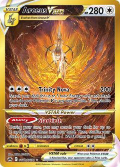 Arceus VSTAR Secret Rare - GG70/GG70 - Crown Zenith - Holo - Card Cavern