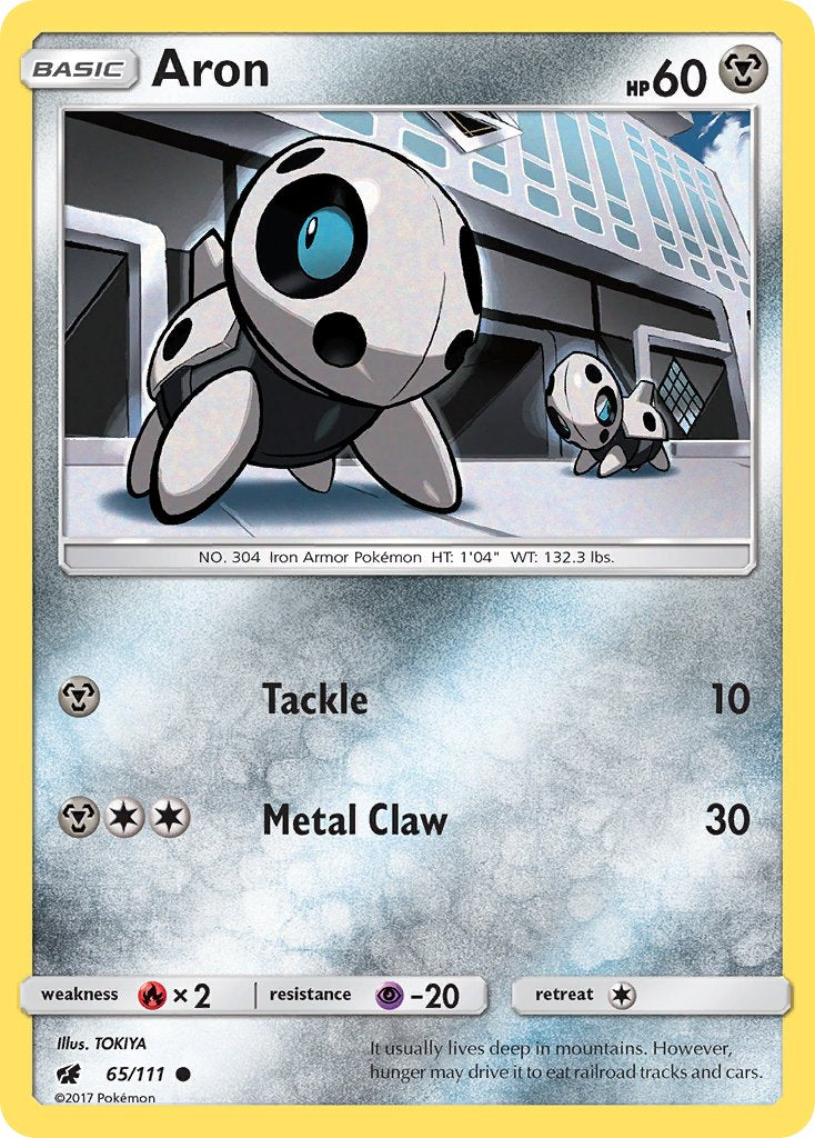 Aron - 65/111 - Crimson Invasion - Card Cavern