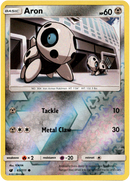 Aron - 65/111 - Crimson Invasion - Reverse Holo - Card Cavern