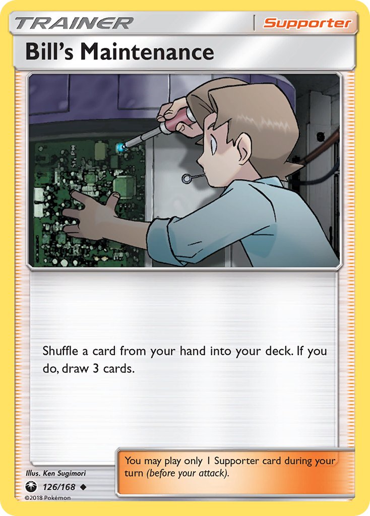 Bill’s Maintenance - 126/168 - Celestial Storm - Card Cavern