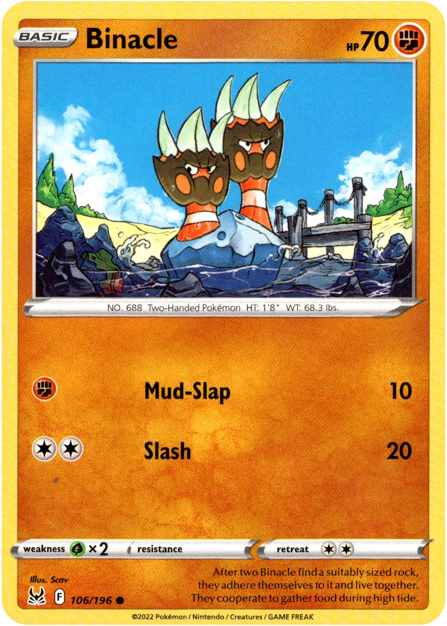 Binacle - 106/196 - Lost Origin - Card Cavern
