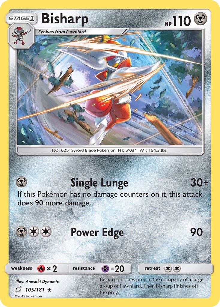 Bisharp - 105/181 - Team Up - Card Cavern
