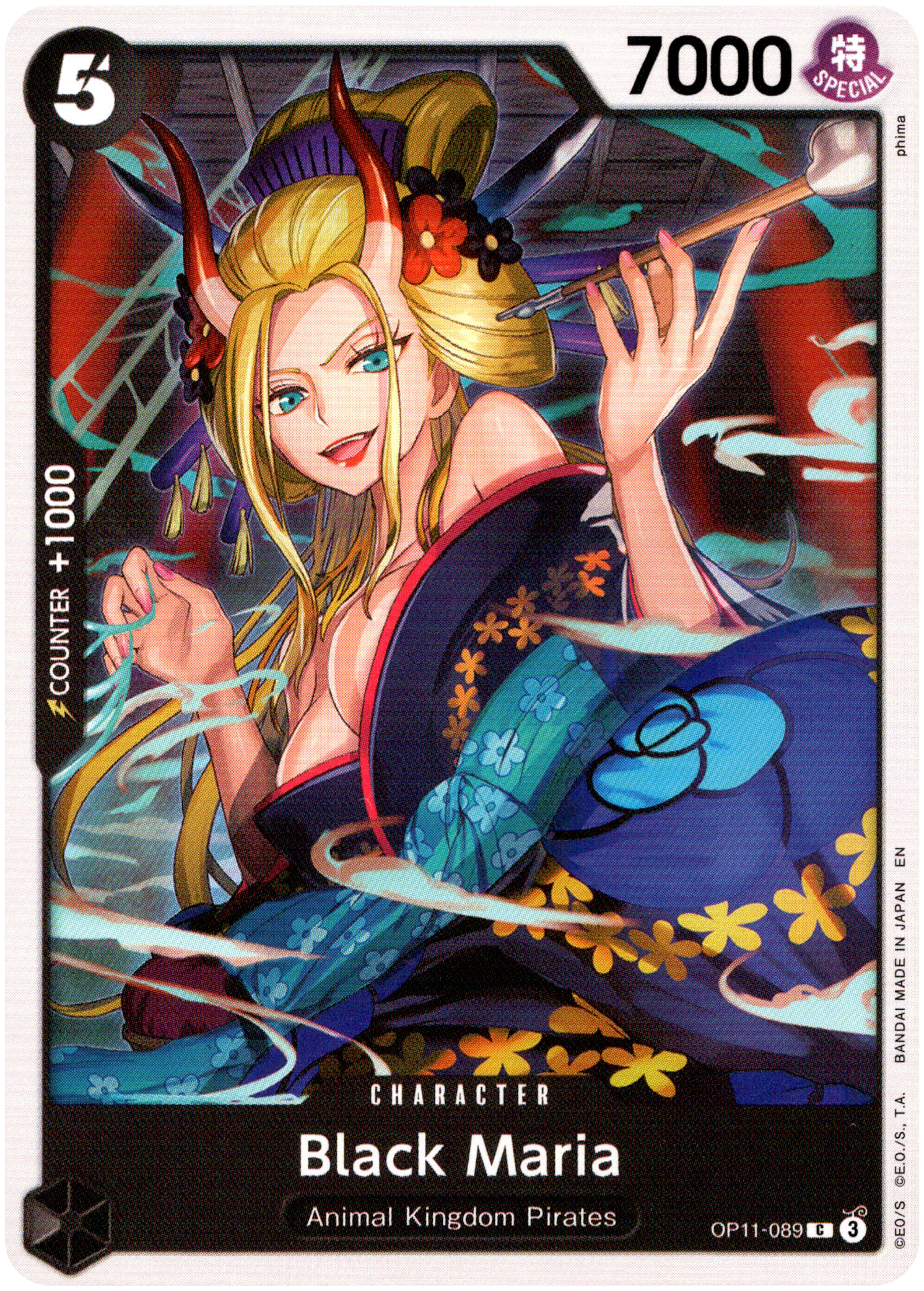 Black Maria - OP11-089 C - A Fist of Divine Speed - Card Cavern