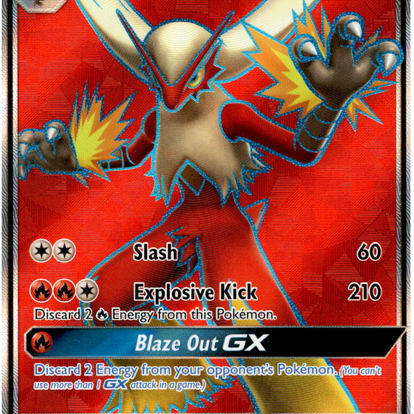 Blaziken GX Full Art - 153/168 - Celestial Storm - Holo Blaziken GX Full Art - 153/168 - Celestial Storm - Holo