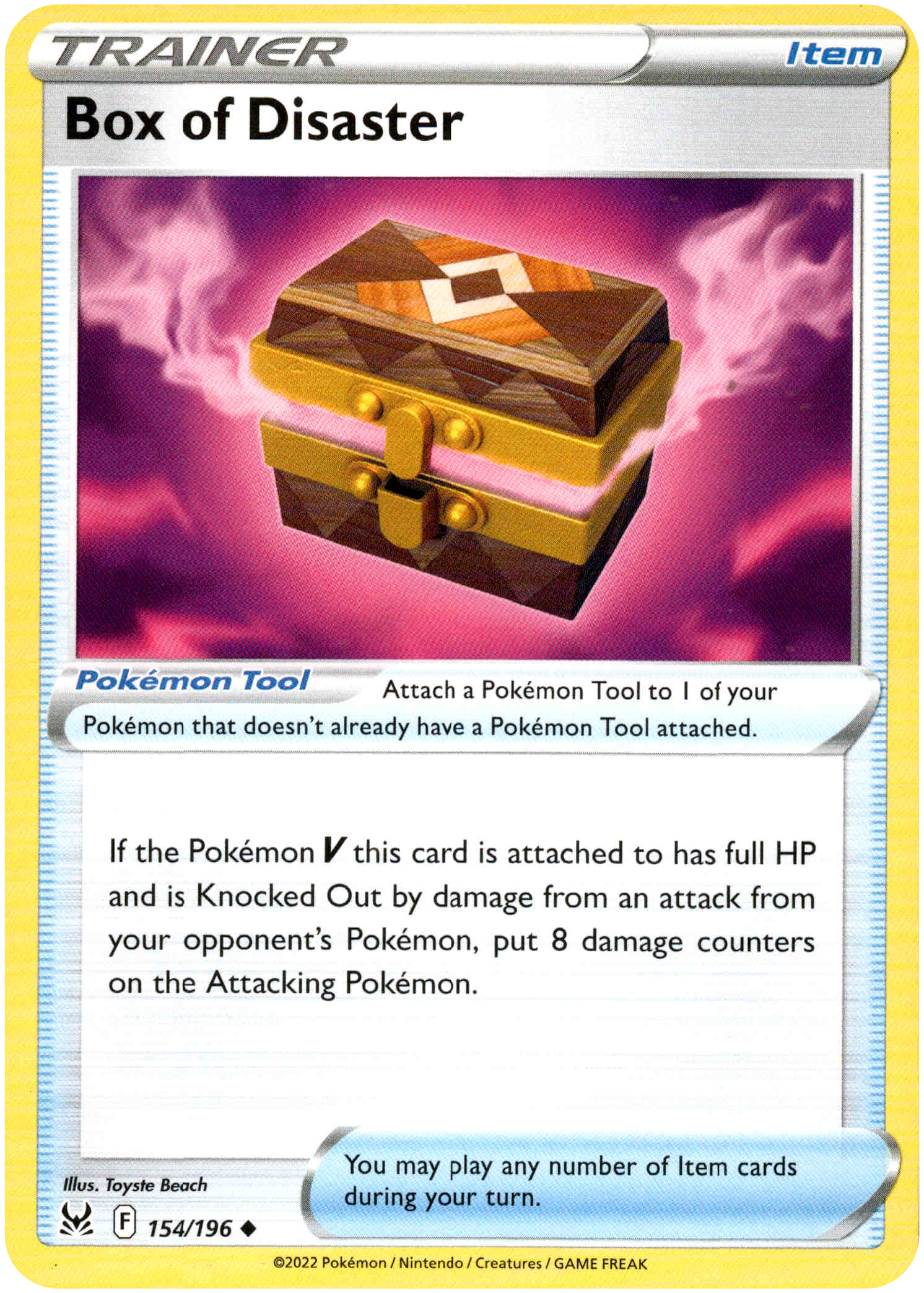 Box of Disaster - 154/196 - Lost Origin - Card Cavern