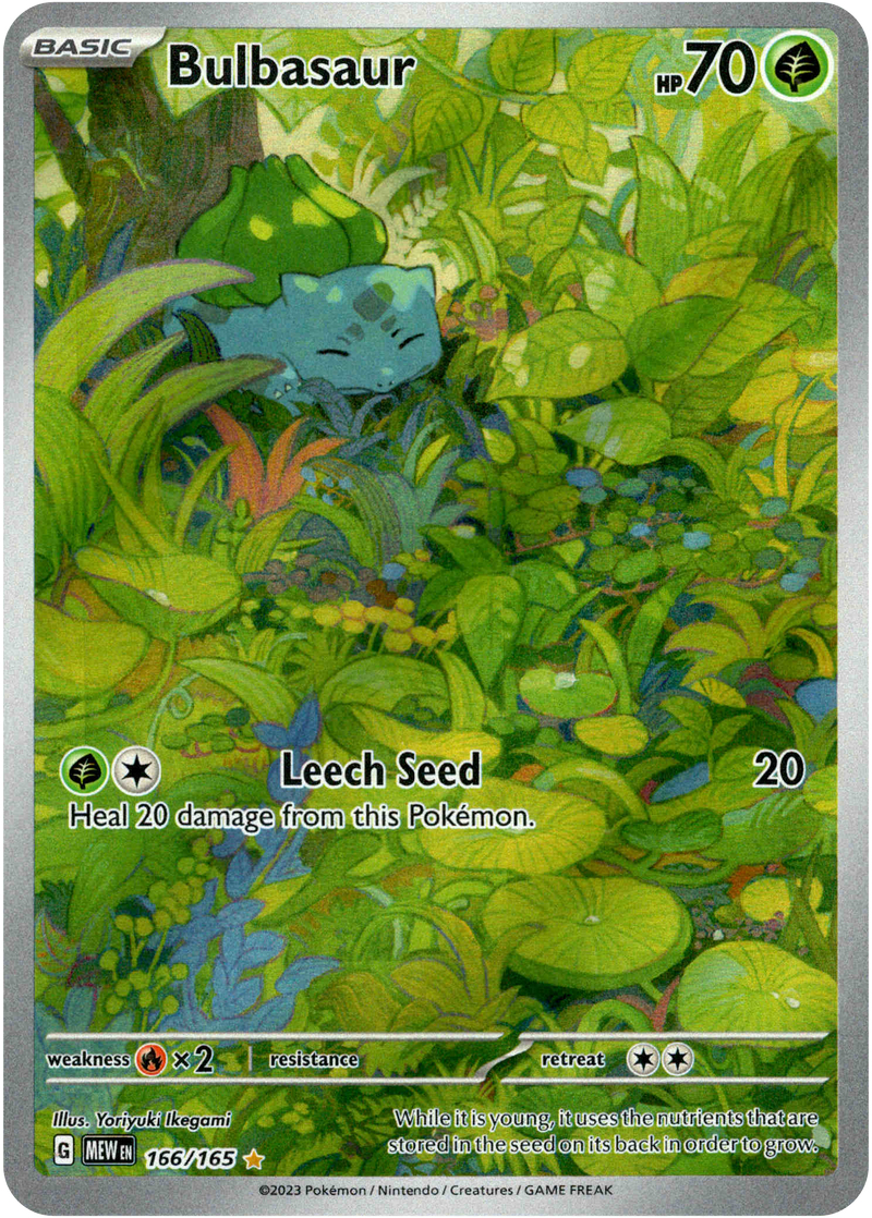 Bulbasaur - 166/165 - Scarlet & Violet 151 - Card Cavern