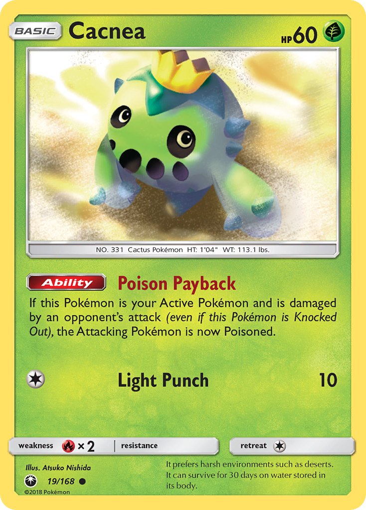 Cacnea - 19/168 - Celestial Storm - Card Cavern