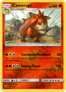 Camerupt - 14/111 - Crimson Invasion - Reverse Holo - Card Cavern