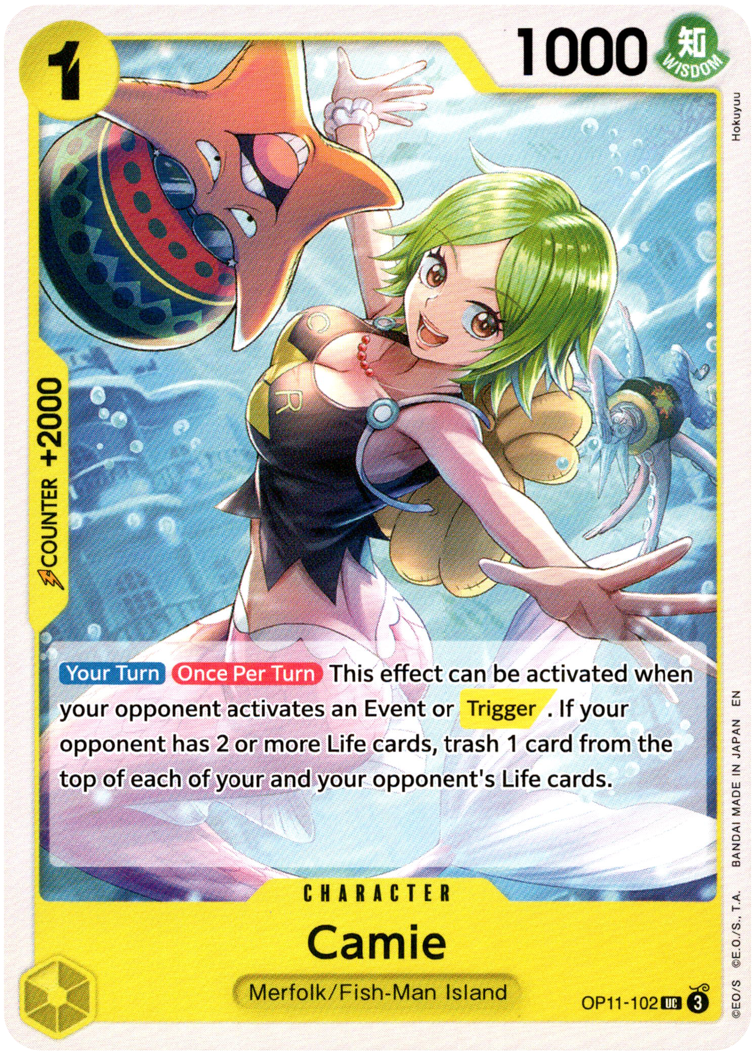 Camie - OP11-102 UC - A Fist of Divine Speed - Card Cavern