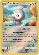 Castform - 105/145 - Guardians Rising - Reverse Holo - Card Cavern