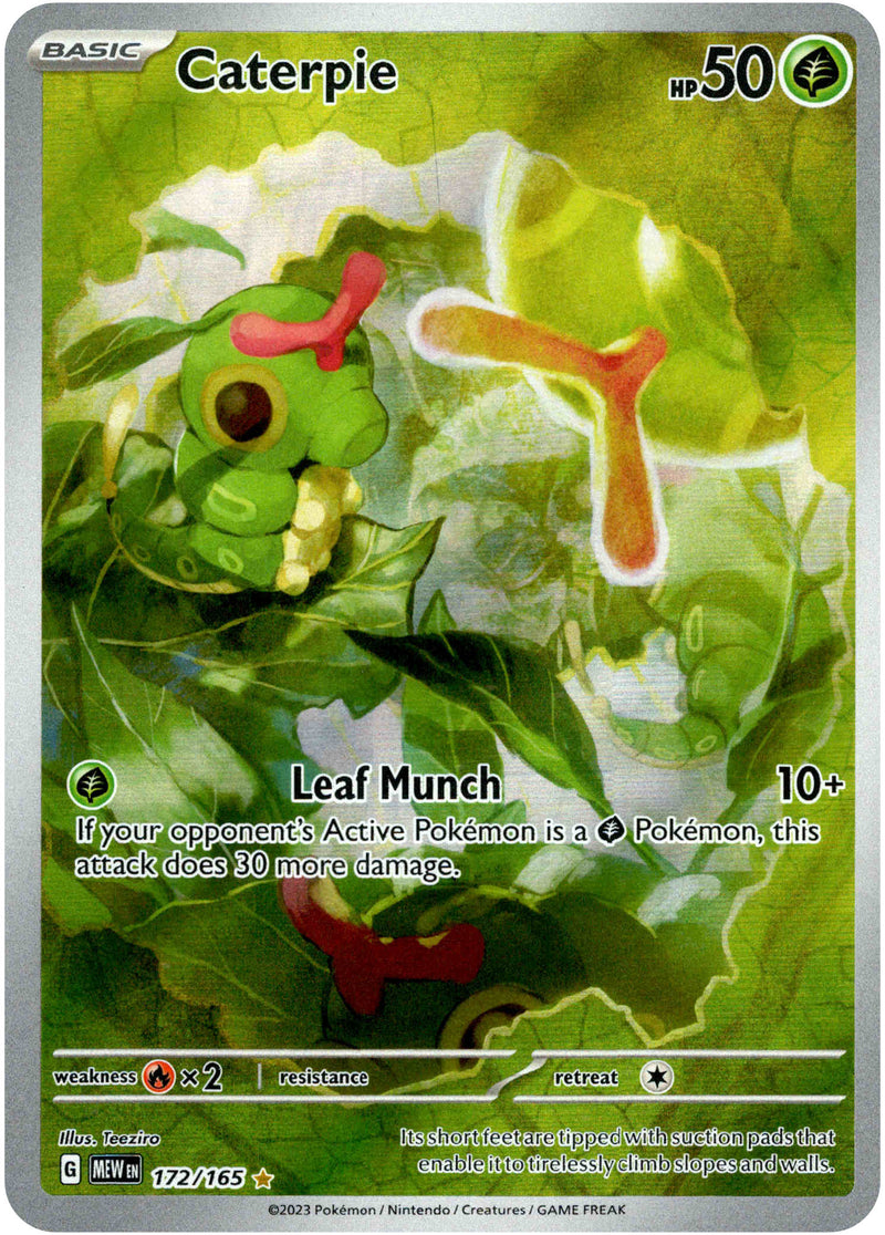 Caterpie - 172/165 - Scarlet & Violet 151 - Card Cavern