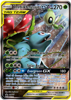 Celebi & Venusaur GX - SM167 - Promo - Card Cavern