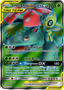 Celebi & Venusaur GX Full Art - 159/181 - Team Up - Holo - Card Cavern
