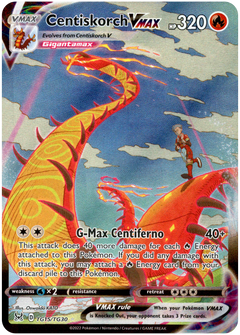 Centiskorch VMAX - TG15/TG30 - Lost Origin - Holo - Card Cavern