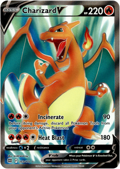 Charizard V Full Art - 153/172 - Brilliant Stars - Holo - Card Cavern