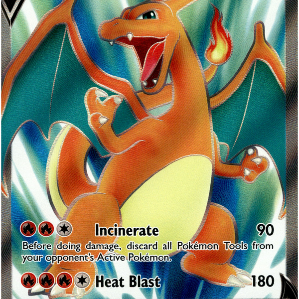 Charizard V Full Art - 153/172 - Brilliant Stars - Holo  Card Cavern  Trading Cards, LLC