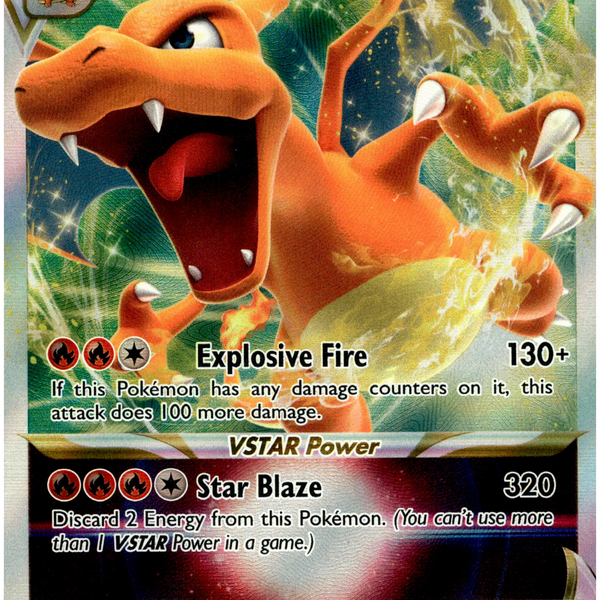 Charizard VSTAR - 018/172 - Brilliant Stars - Holo Card Cavern Trading Cards, LLC Charizard VSTAR - 018/172 - Brilliant Stars - Holo Card Cavern Trading Cards, LLC