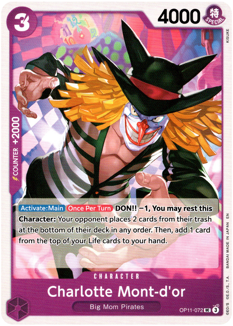 Charlotte Mont-d'or - OP11-072 UC - A Fist of Divine Speed – Card