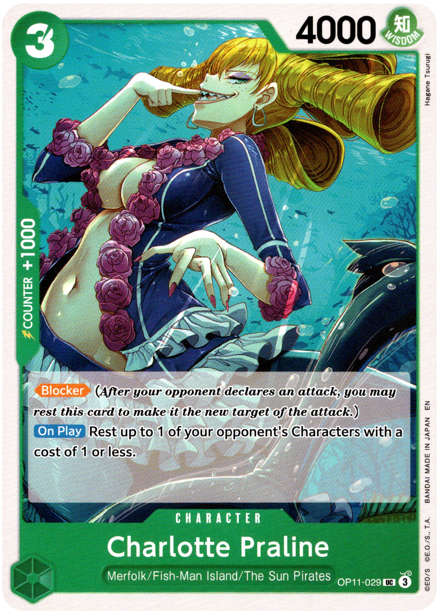 Charlotte Praline - OP11-029 UC - A Fist of Divine Speed - Card Cavern