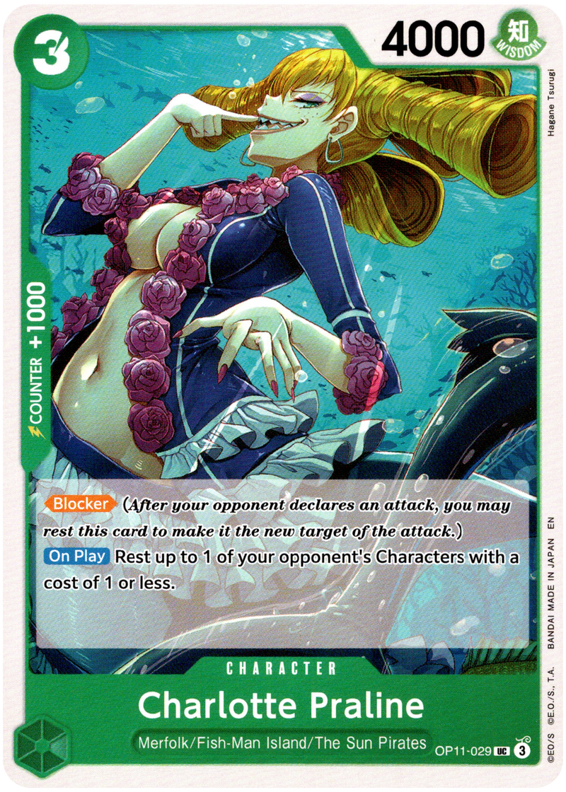 Charlotte Praline - OP11-029 UC - A Fist of Divine Speed – Card