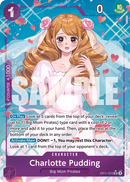 Charlotte Pudding Alternate Art - OP11-070 SR - A Fist of Divine Speed - Foil - Card Cavern