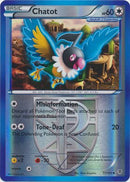 Chatot - 77/101 - Plasma Blast - Reverse Holo - Card Cavern