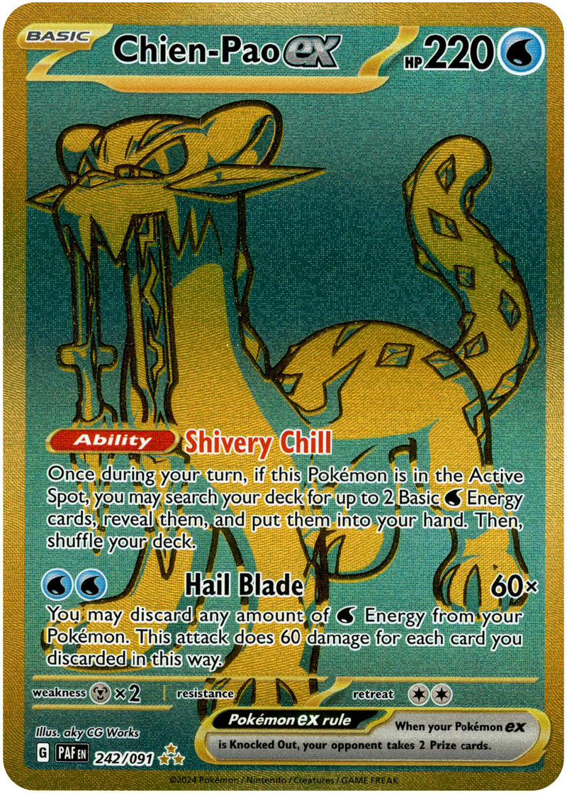Chien-Pao ex - 242/091 - Paldean Fates
