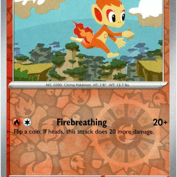 Chimchar - 031/167 - Twilight Masquerade - Reverse Holo Card Cavern Trading Cards, LLC Chimchar - 031/167 - Twilight Masquerade - Reverse Holo Card Cavern Trading Cards, LLC