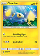 Chinchou - 49/149 - Sun & Moon - Card Cavern