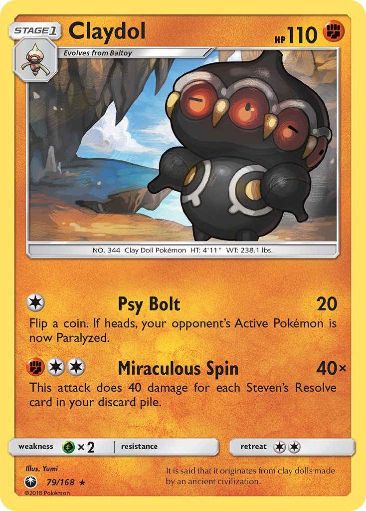Claydol - 79/168 - Celestial Storm - Card Cavern
