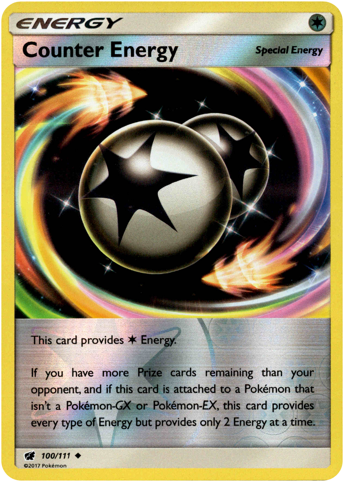 Counter Energy - 100/111 - Crimson Invasion - Reverse Holo - Card Cavern