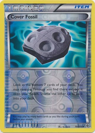 Cover Fossil - 79/101 - Plasma Blast - Reverse Holo - Card Cavern