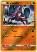 Crabrawler - 72/149 - Sun & Moon - Reverse Holo - Card Cavern
