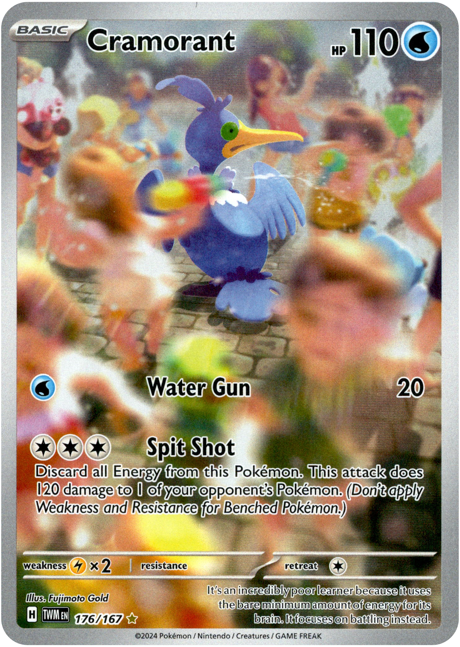 Cramorant - 176/167 - Twilight Masquerade - Holo - Card Cavern
