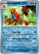 Crawdaunt - 048/167 - Twilight Masquerade - Reverse Holo - Card Cavern